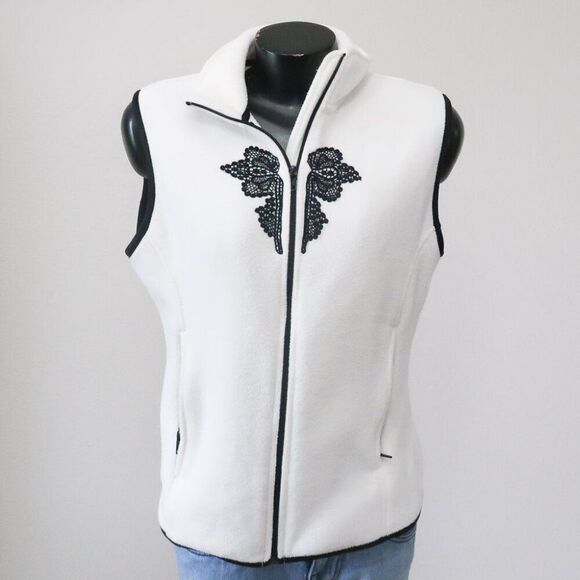 Port Authority Women's Fleece Vest Size M - Picture 1 of 5